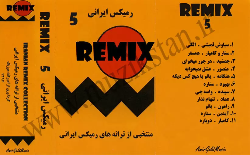 رمیکس ایرانی 5 (گردآوری امیر گلد موزیک) (خواننده مشترک)